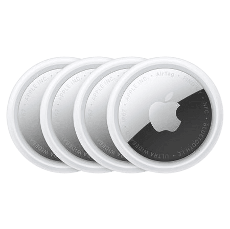 Rastreador Apple AirTags MFEA4LL/A 4 Unidades A2937 Branco