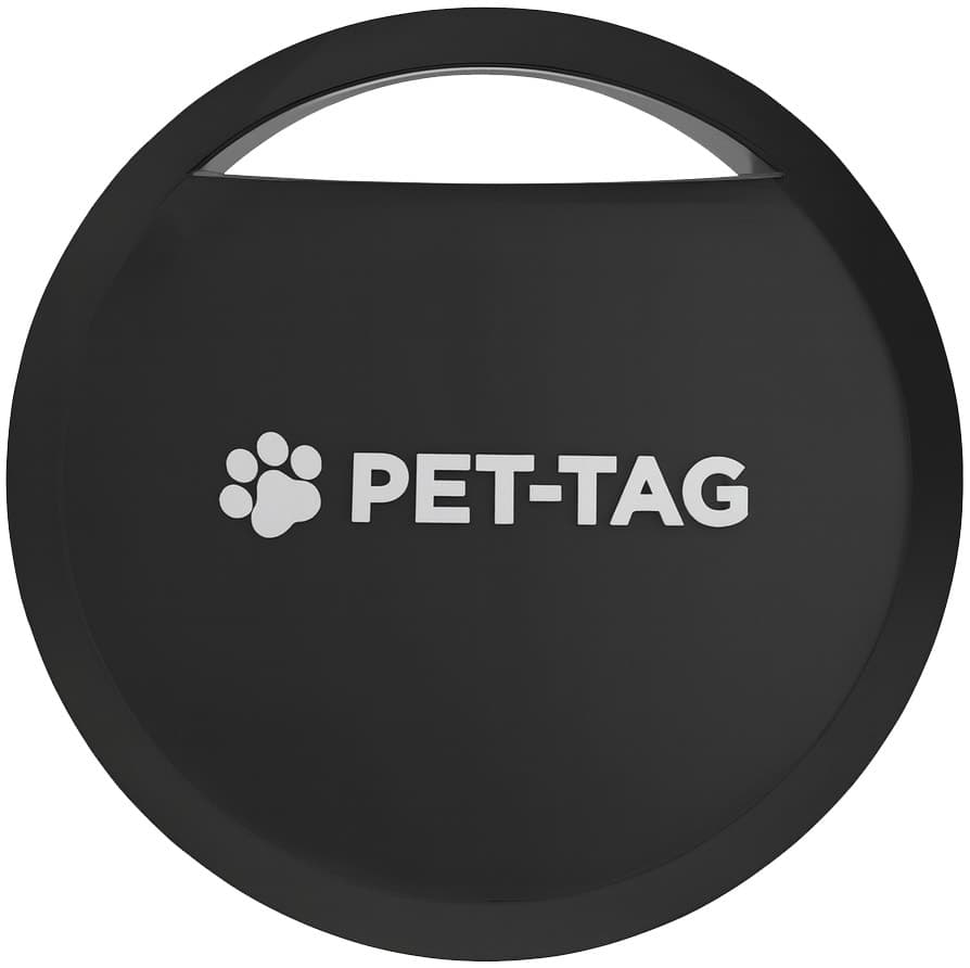 Rastreador Inteligente Pet-Tag Black (Compatível com Android)