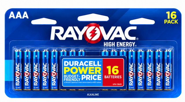 Pilha Alcalina Rayovac ALK-Chico Aaa X16