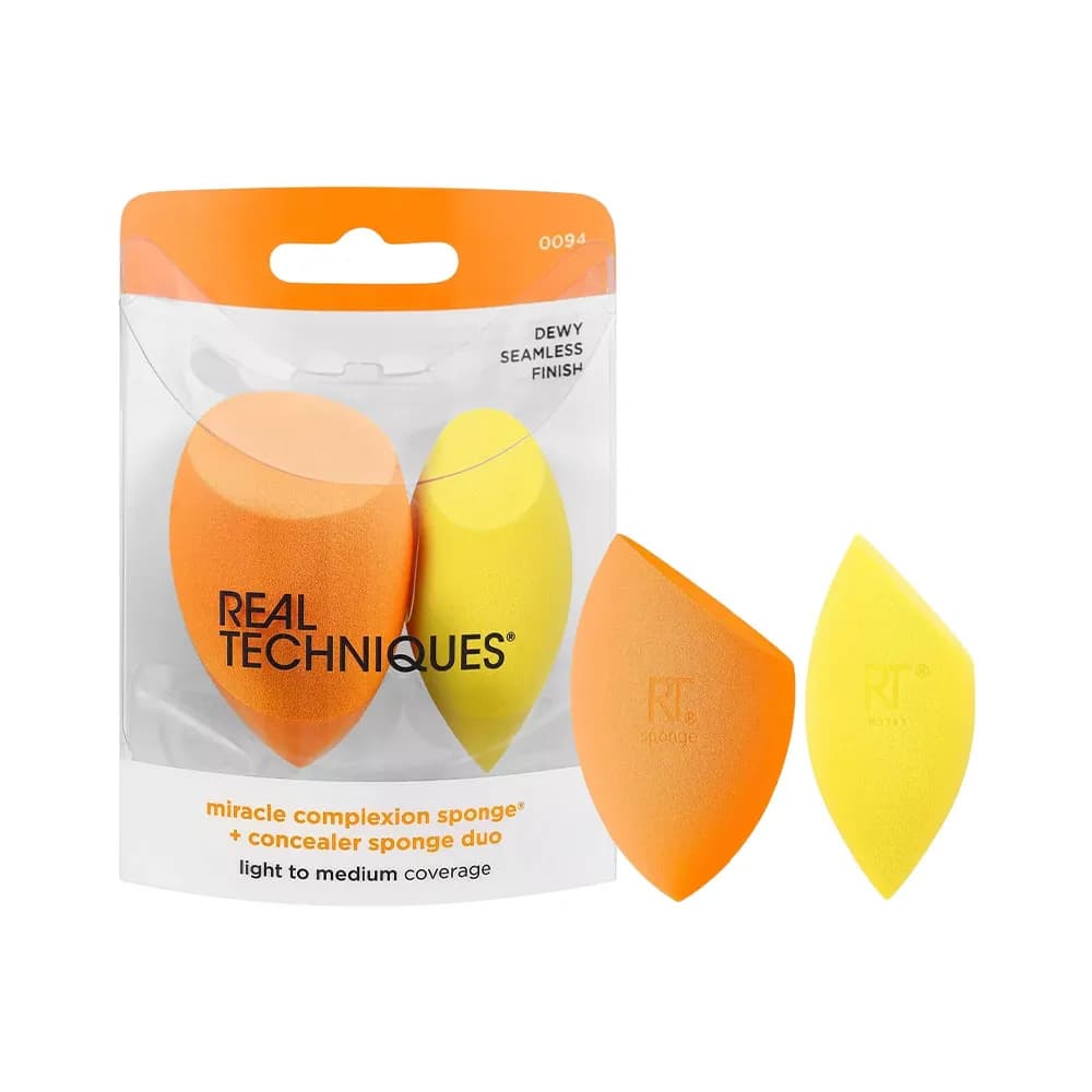 Esponja Real Techniques Miracle Complexion Duo 2 Unidades