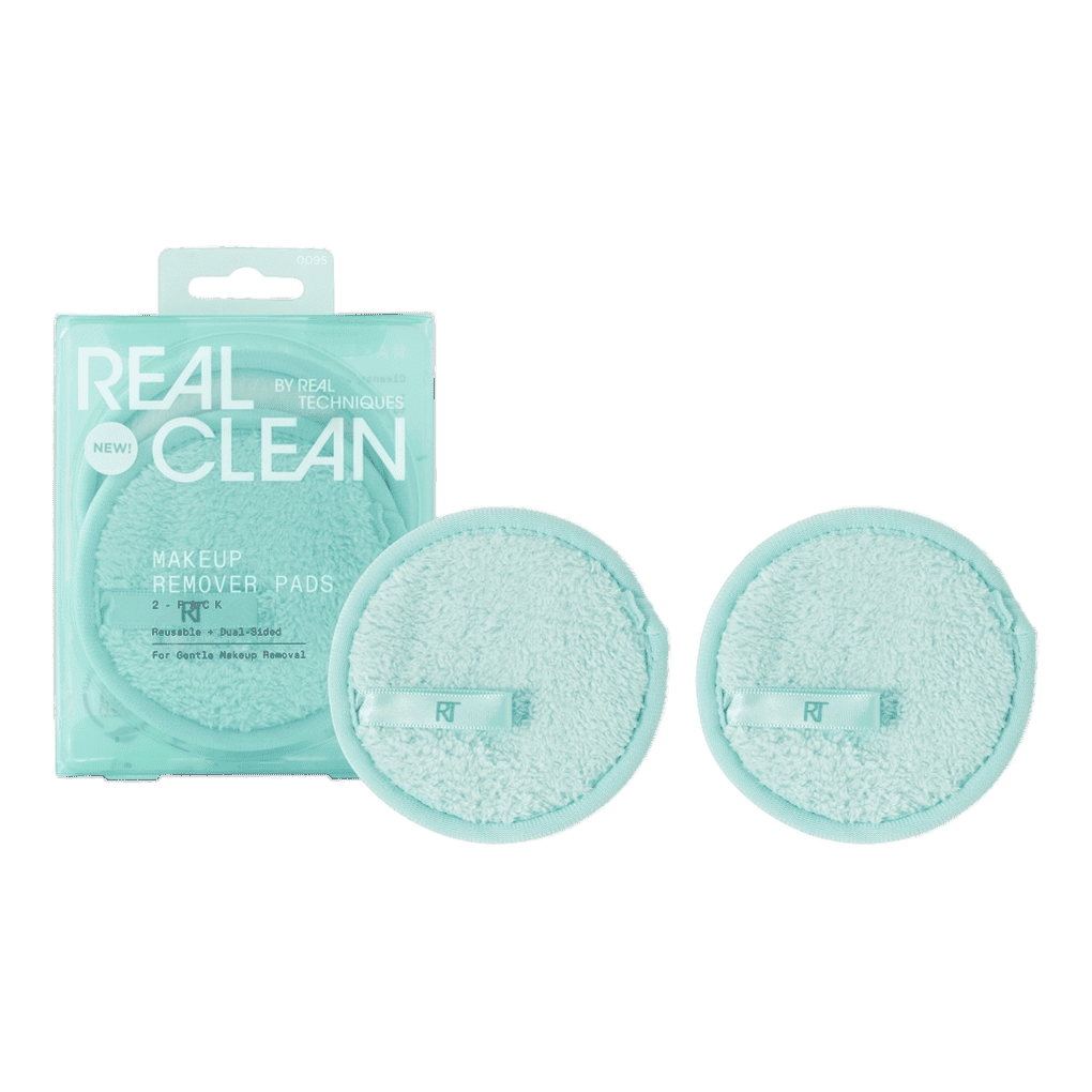 Real Techniques Almohadillas Desmaquillantes 2PCS Verde