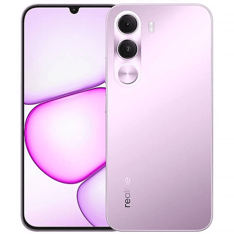 Celular Realme C100I Rmx5377 6.8" Dual Chip LTE NFC 4/128GB Dawn Purple Anatel
