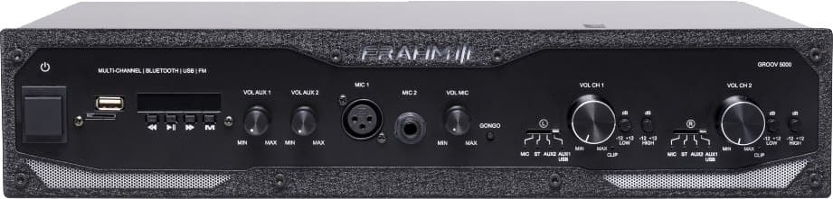 Receiver Amplificador Frahm Gr 5000 BT G5 USB/Bluetooth/SD/FM 600W Bivolt