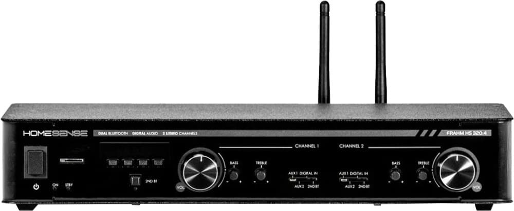 Receiver Amplificador Frahm Home Sense 320.4 Dual USB/FM/SD/Bluetooth 320W Rms - Bivolt