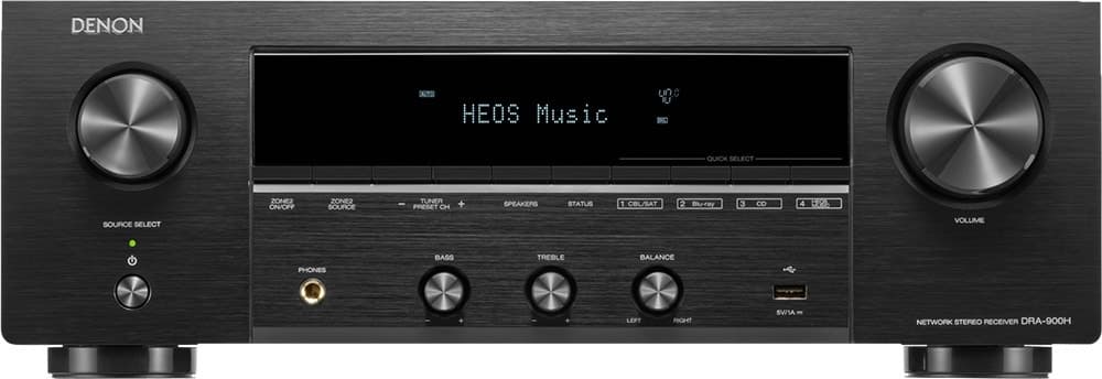 Receiver Denon Dra-900H 2.2 Canais 100W 8K Ultra HD/Bluetooth/WiFi - 110V/60Hz