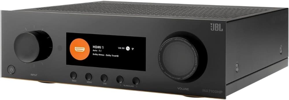 Receiver JBL MA7100HP 7.2 Canais 125/175W Rms 8K HDMI/Bluetooth/WiFi - Bivolt