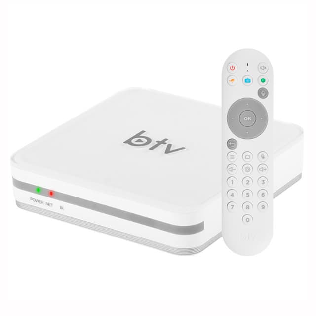Receptor Fta Btv B13 4K Ultra HD 16GB 2GB Wi-Fi Branco