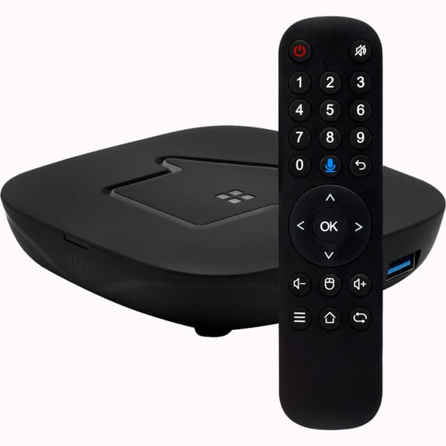 Receptor Htv H8 4K 2GB/16GB Wi-Fi HDMI USB Bivolt - Preto