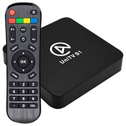 Receptor Iptv Unitv S1 K10 1GB RAM / 8GB HD - Preto