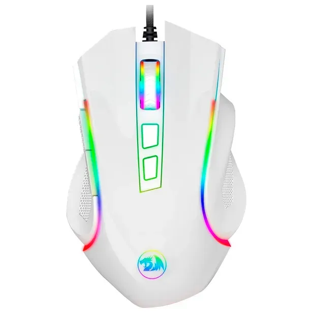 Mouse Redragon Griffin RGB 7200DPI Branco