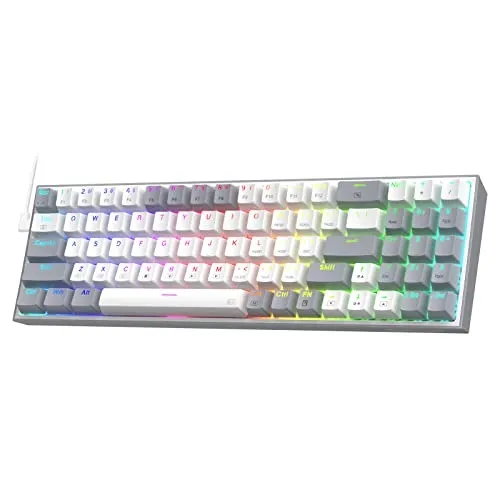 Teclado Redragon Pollux K628WG-RGB Inglês Preto