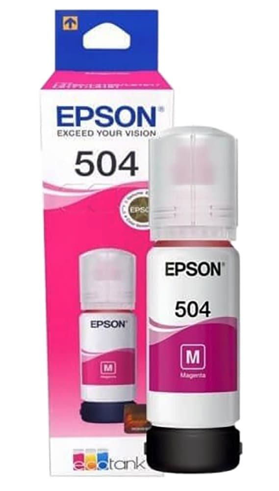 Refil de Tinta Epson T504320 70ml - Magenta