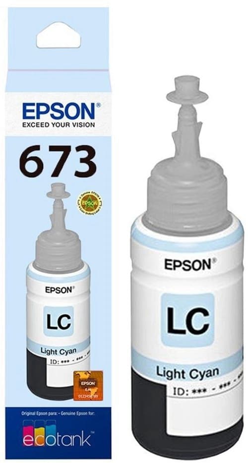 Refil de Tinta Epson T673520 70ml - Ciano Claro