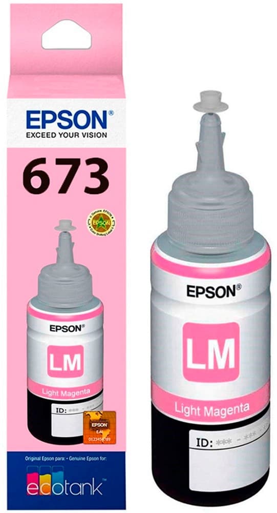 Refil de Tinta Epson T673620 70ml - Magenta Claro