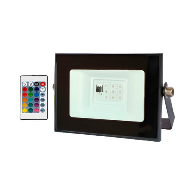 Refletor LED Ecoville Ev01-20W 20W RGB 65IP Bivolt