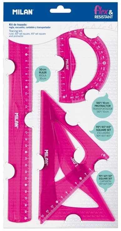 Régua Milan Flex&Resistant (4 Unidades)