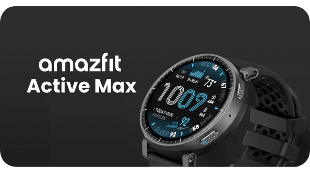 Smartwatch Amazfit Active Max A-2557 Preto