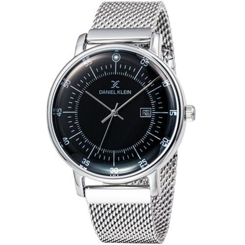 Relógio Analógico Daniel Klein Premium Dk11858-5 Masculino, Metal - Prata e Preto