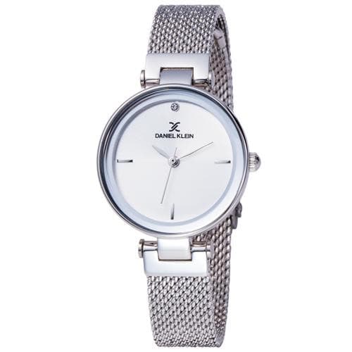 Relógio Analógico Daniel Klein Premium Dk11903-1 Feminino Metal Prata