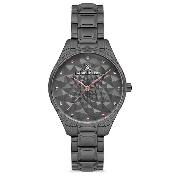 Relógio Analógico Daniel Klein Dk.1.12684-5 Premium Ladies Pulseira de Aço Inoxidável Preto