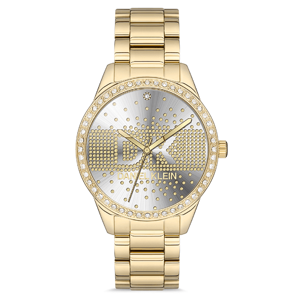 Relógio Analógico Daniel Klein Dk.1.12697-3 Premium Ladies Pulseira de Aço Inoxidável Dourado