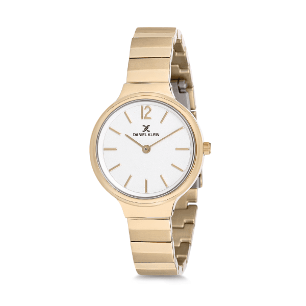 Relógio Analógico Daniel Klein Relojes Fiord Dk12062-4 Dourado