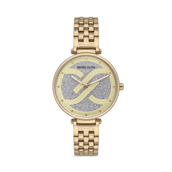 Relógio Analógico Daniel Klein Premium Dk.1.12534-3 Dourado
