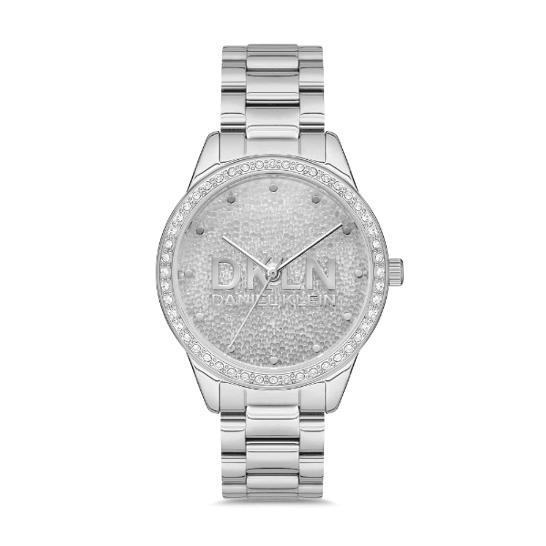 Relógio Analógico Daniel Klein Premium Dk.1.12565-1 Prata