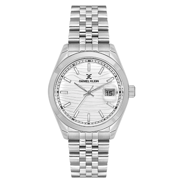 Relógio Analógico Masculino Daniel Klein Dk.1.13883-1 Premium Gents Pulseira de Aço Inoxidável Prata