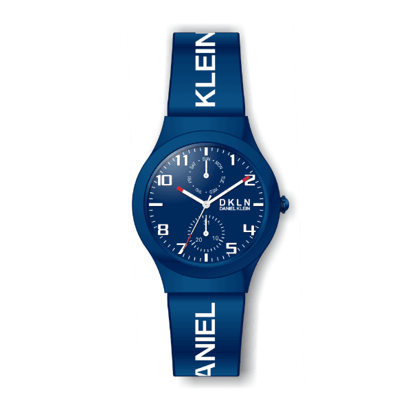 Relógio Analógico Daniel Klein Dk.1.12476-2 Azul