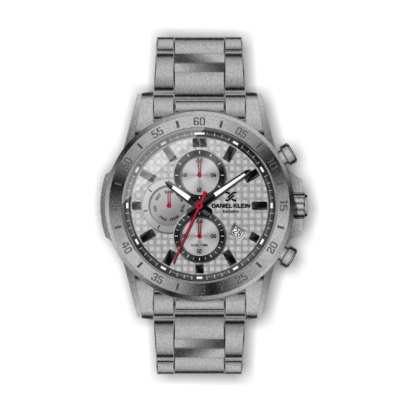 Relógio Analógico Daniel Klein Exclusive Dk.1.12480-4 Cinza