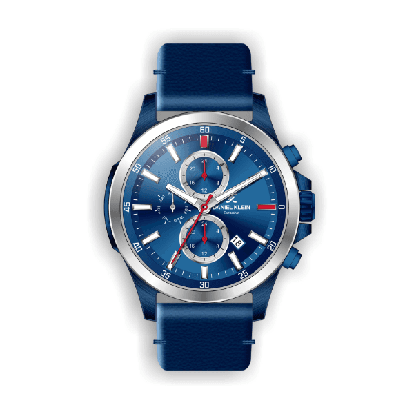 Relógio Analógico Masculino Daniel Klein Exclusive Dk.1.12511-3 Azul