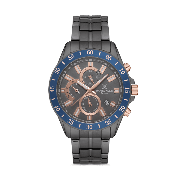 Relógio Analógico Daniel Klein Exclusive Dk.1.12603-4 Cinza