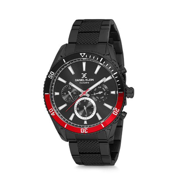 Relógio Analógico Daniel Klein Exclusive Dk12134-2 Preto