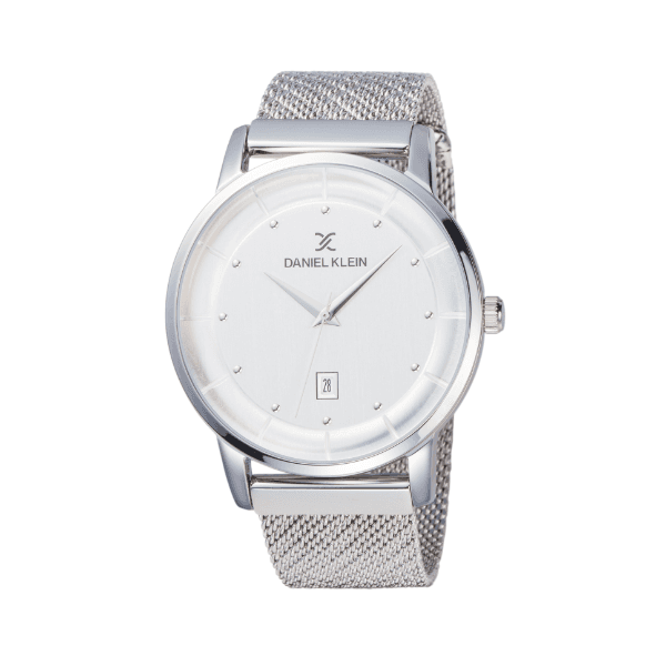 Relógio Analógico Daniel Klein Relojes Fiord Dk11996-1 Prata
