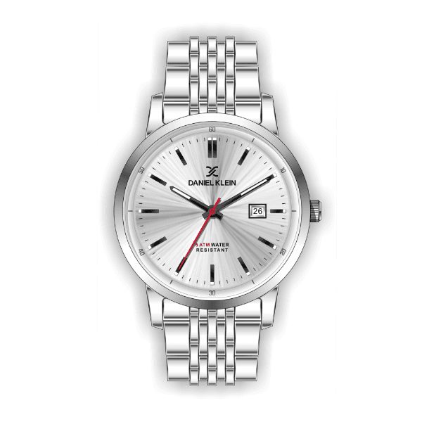 Relógio Analógico Daniel Klein Premium Dk.1.12475-1 Prata