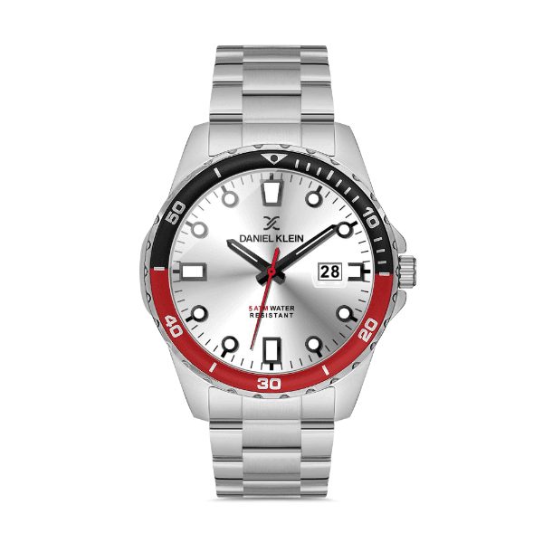 Relógio Analógico Daniel Klein Premium Dk.1.12572-1 Prata