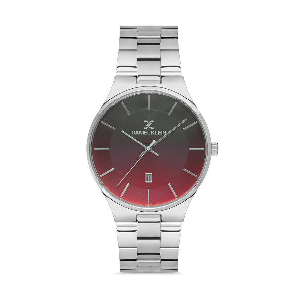 Relógio Analógico Daniel Klein Premium Dk.1.12574-2 Prata/Preto
