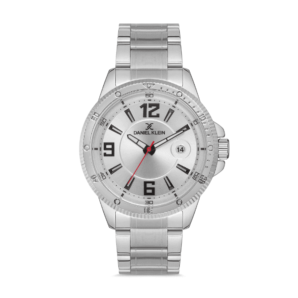 Relógio Analógico Daniel Klein Premium Dk.1.12577-1 Prata