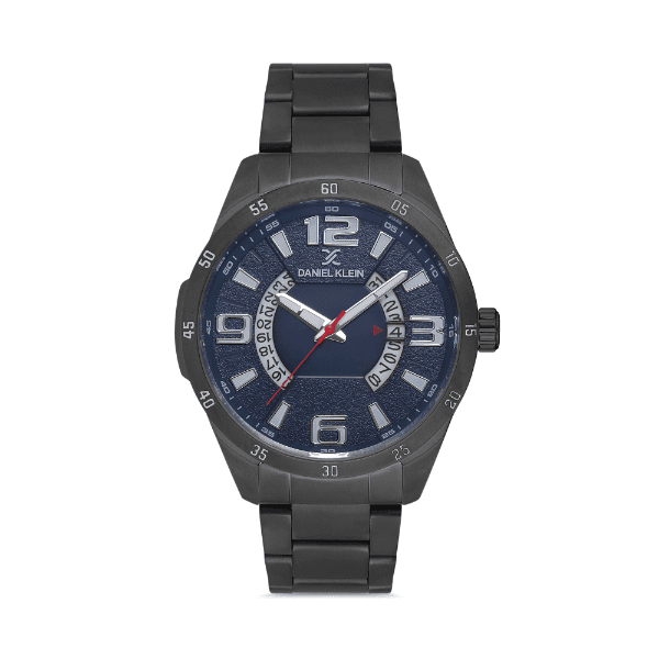 Relógio Analógico Masculino Daniel Klein Premium Dk.1.12586-5 Preto/Azul
