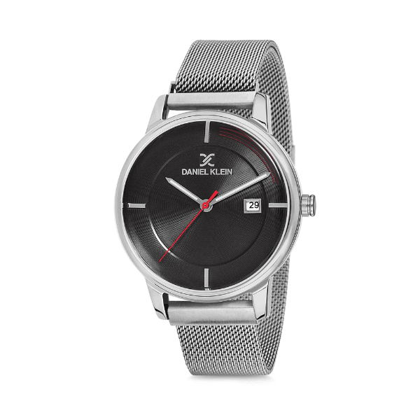 Relógio Analógico Daniel Klein Premium Dk12105-3 Prata e Preto
