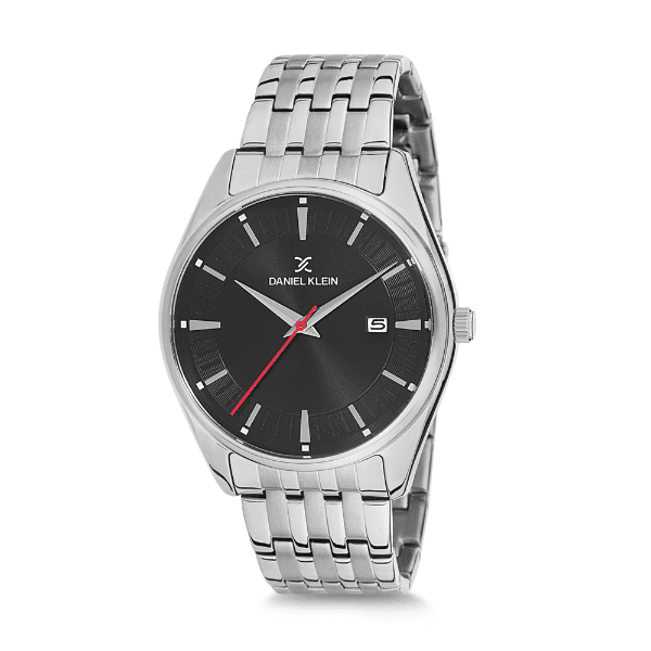Relógio Analógico Masculino Daniel Klein Premium Dk12219-2 Prata e Preto