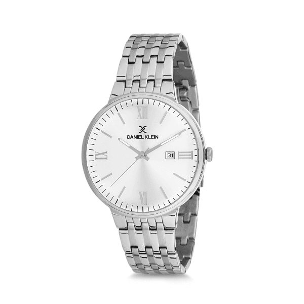 Relógio Analógico Daniel Klein Premium Dk12242-5 Prata