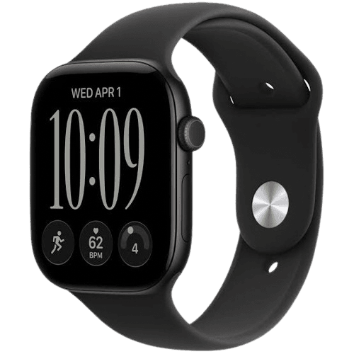 Smartwatch Apple Watch S12 42MM Preto Alumínio P/M