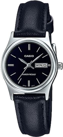 Relógio Casio Analógico Ltp-V006L-1B2UDF Preto/Prata