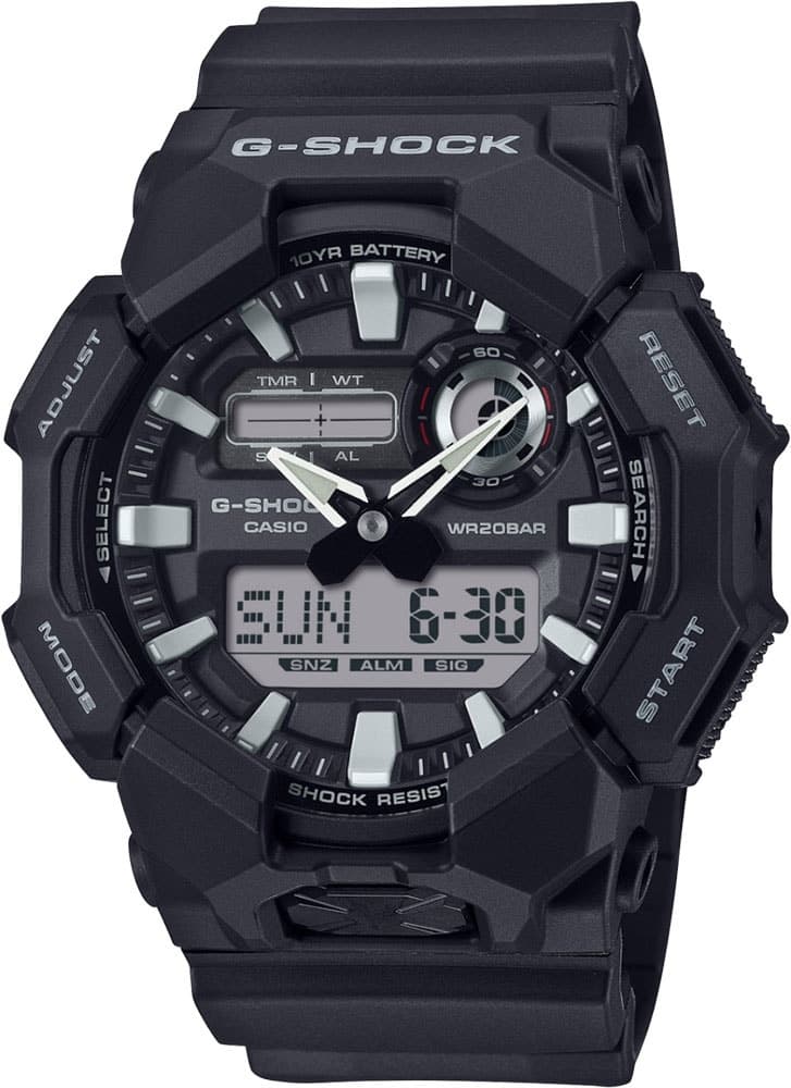 Relógio Casio Analógico/Digital Ga-010-1ADR Preto