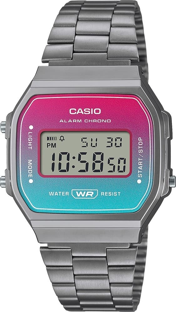 Relógio Digital Casio A168WERB-2ADF Feminino