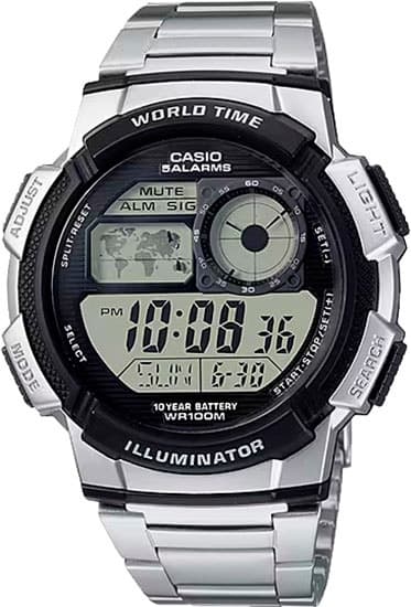 Relógio Casio Digital Ae-1000WD-1AVDF Masculino