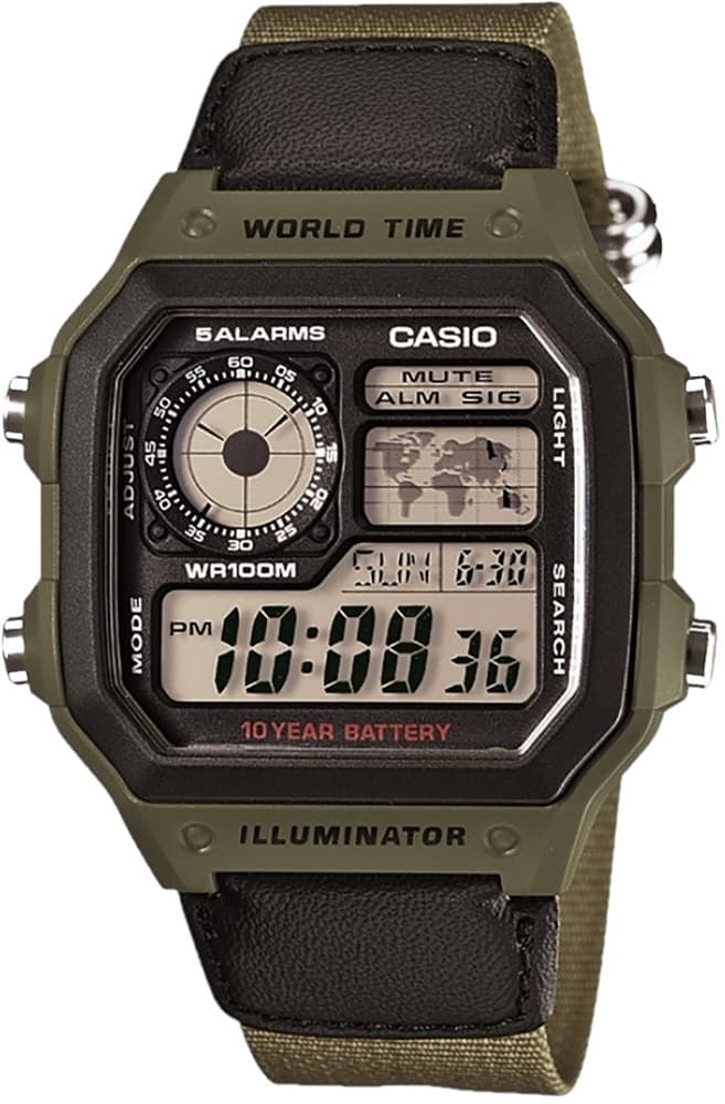 Relógio Casio Digital Ae-1200WHB-3BVDF Masculino