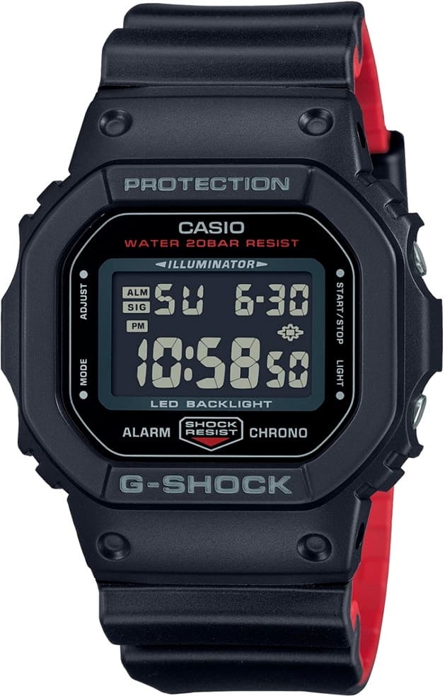 Relógio Casio Digital Dw-5600UHR-1DR Masculino